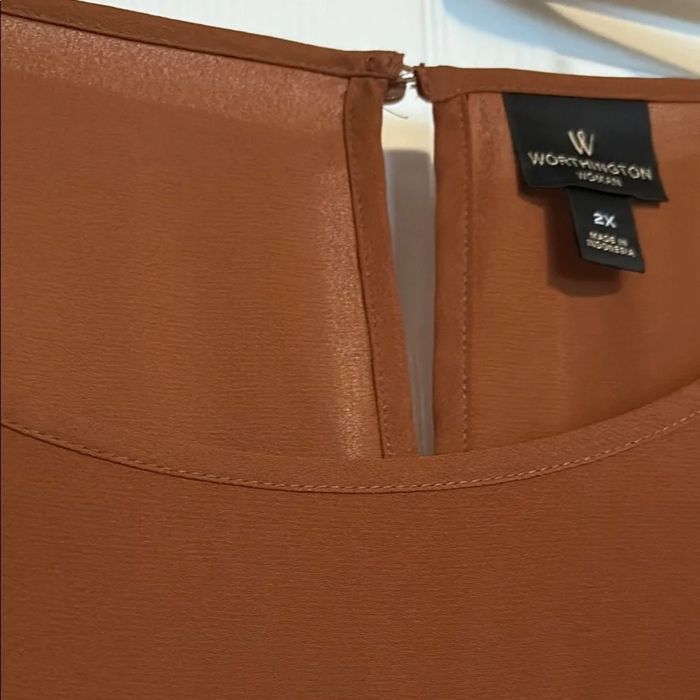Women's Rust Top - Picture 6 of 8